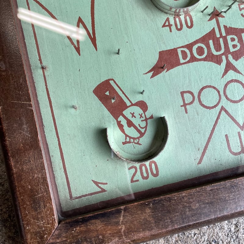 1930's 卓上 ピンボールゲームボード | 7miles from the Dreamland