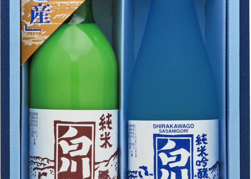 三輪酒造＜純米にごり白川郷 濃淡にごりのみくらべセット＞ | ONLINE