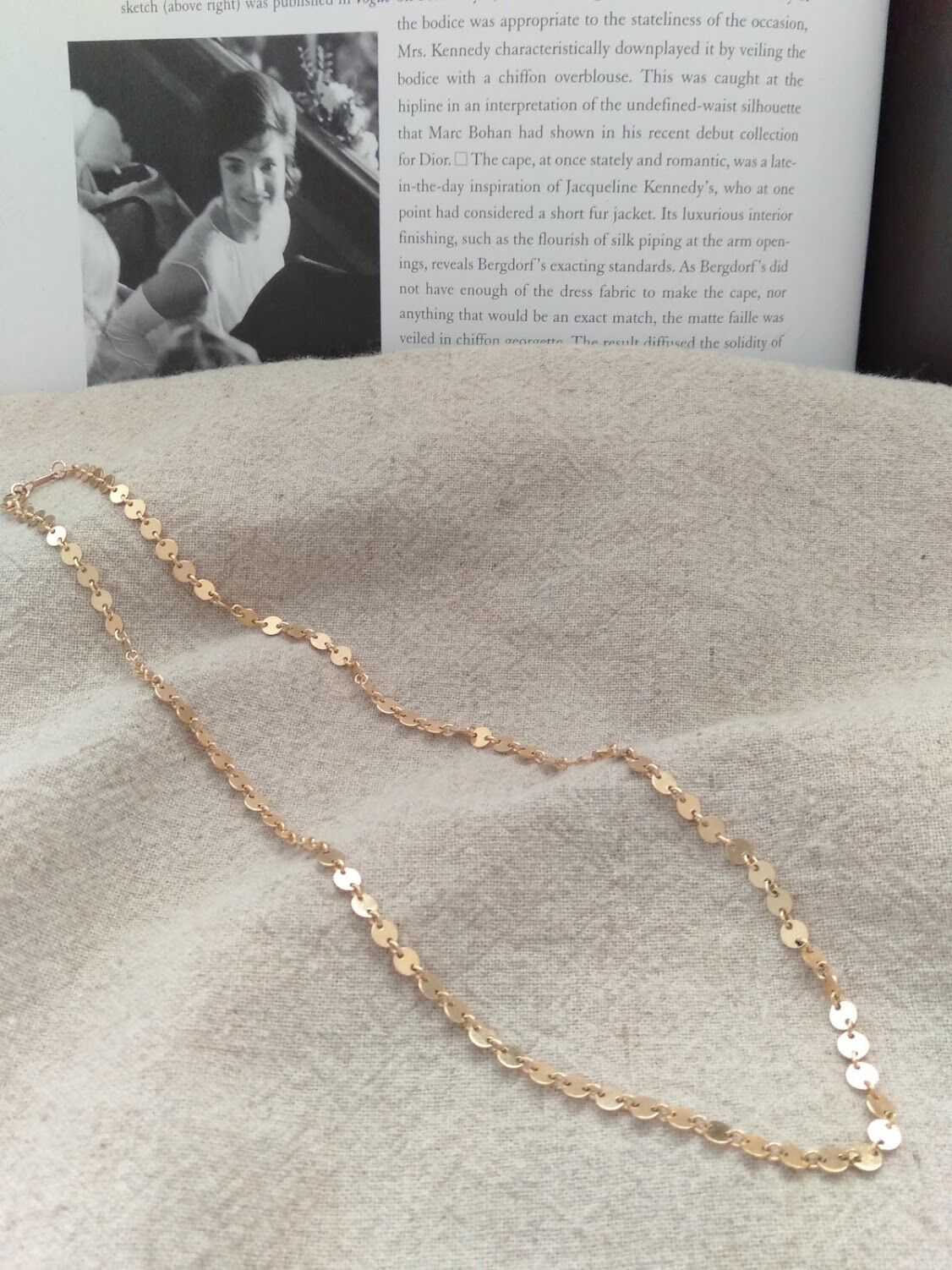 Disc Chain Necklace ディスクチェーン ネックレス | ADESSO