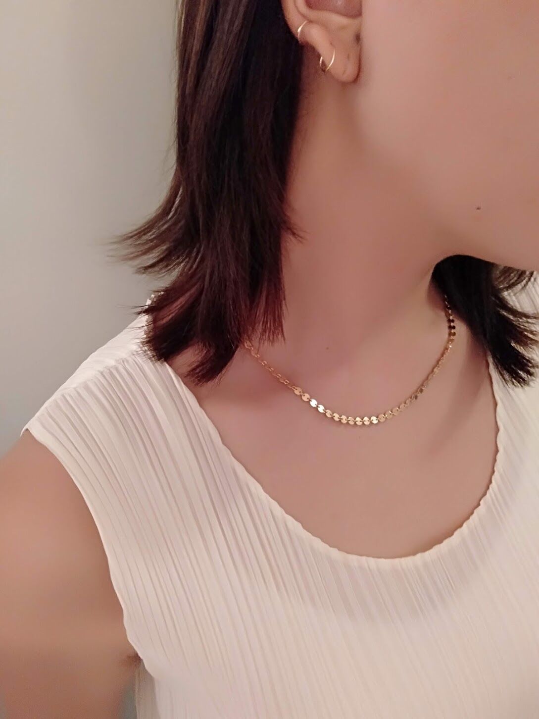 3/4ディスクショートネックレス CALLISTO ゴールド fit=scale-down,w=1200