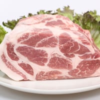 【白河高原清流豚】カタロース1本分ブロック　1㎏ブロック×2本入