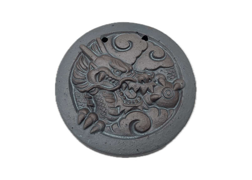 干支家紋（辰）※瓦たて付き | 丸三安田瓦工業オンラインストア