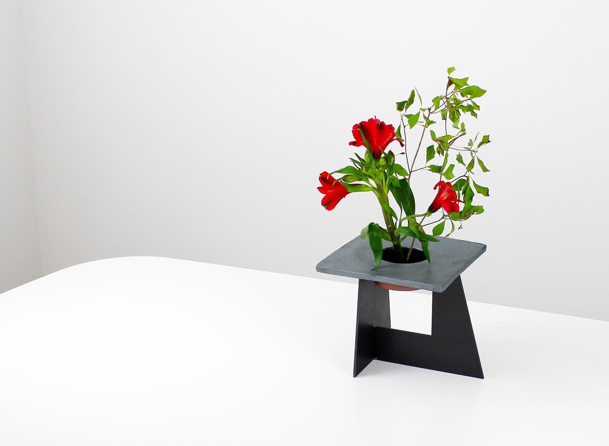 MYK】KENZAN STAND - sho 剣山台-昇（※スタンドのみ。剣山付き花器