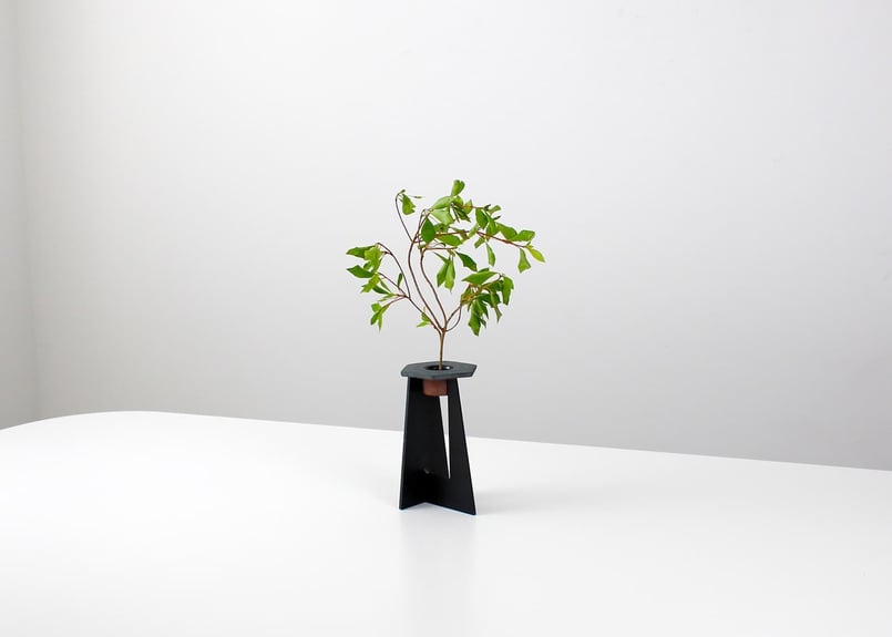 MYK】KENZAN STAND - sho 剣山台-昇（※スタンドのみ。剣山付き花器