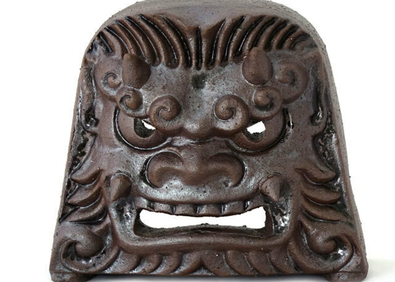 厄除け鬼面（大） | 丸三安田瓦工業オンラインストア