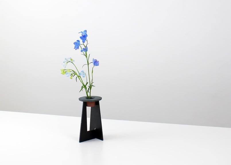 MYK】KENZAN STAND - sho 剣山台-昇（※スタンドのみ。剣山付き花器