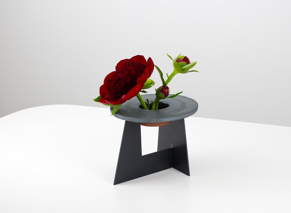 MYK】KENZAN STAND - sho 剣山台-昇（※スタンドのみ。剣山付き花器