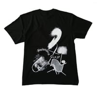 Spinning god T-shirt [black] / backprint