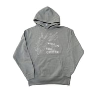 NOT IN THE CENTER hoodie A [heather gray]