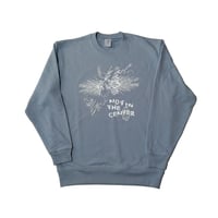 NOT IN THE CENTER B sweat [acid blue]