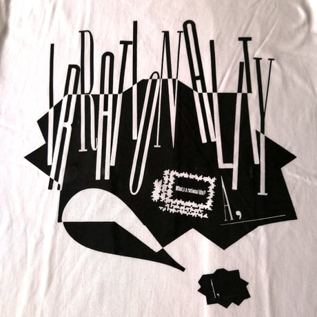 "IRRATIONALITY"  T-shirt  [white] / COMFORT COLORS