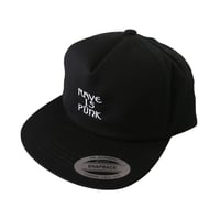 受注期間【6/19～6/30】 "RAVE is PUNK" 5panel snapback CAP / Yupoong