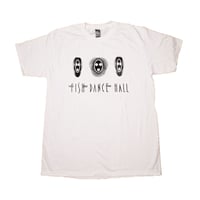 "FISH DANCE HALL" T-shirt [white]