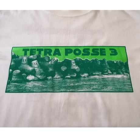 "Tetra posse 3" Long sleeve T-shirt  [white]