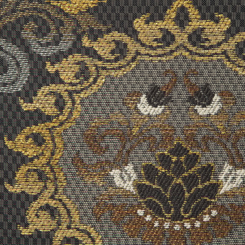 古裂 太子間道 赤地広東綿 額装 西陣 呉服屋蔵(K-LC930) 03221524_58d218830ac9c.jpg?v=