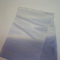 丹後ちりめん　正絹　帯揚げ　日本製　青系