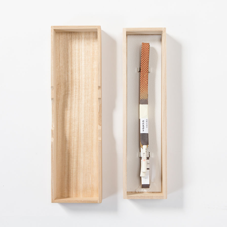 伝統工芸士 前沢恵津子作 伊賀組 帯〆 | 四十瀬屋｜小河原呉服店