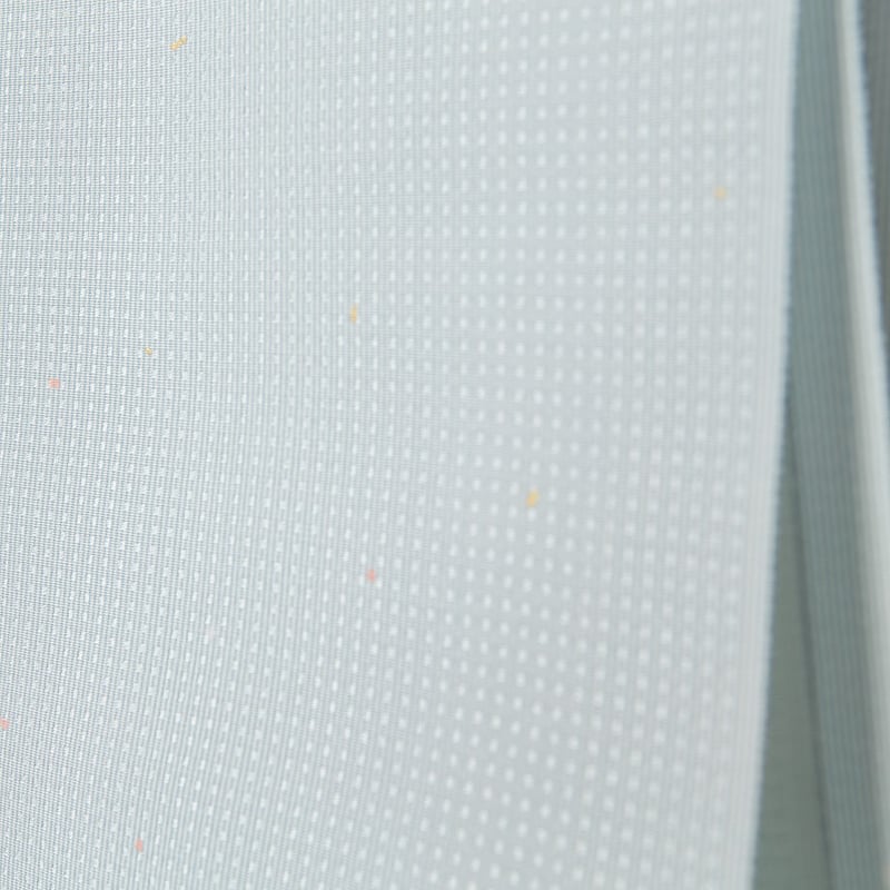 甕覗き（かめのぞき）色の縦縞小紋 丹後ちりめん 正絹 お仕立代込み