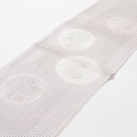 梅柄　ふくれ織り帯揚げ　丹後ちりめん