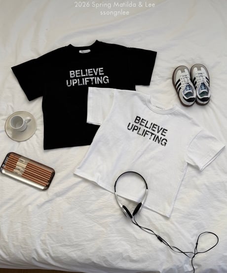 28[予約]matilda&lee believe short sleeve tee