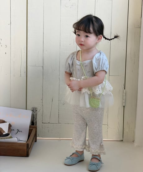 53[予約]mydaughter shabang lace tee