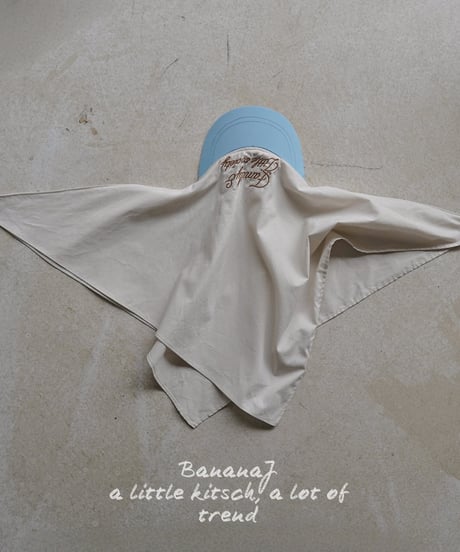 50[予約]BANANAJ scarf sun cap