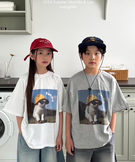37[予約]matilda&lee sunny cat tee