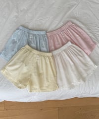 50[予約]ninibello butter button pants