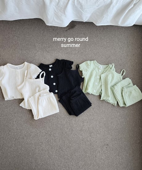 29[予約]merry go round cardigan 3set