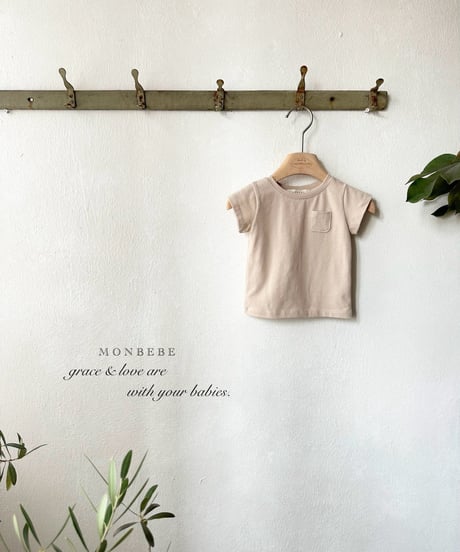 28[予約]monbebe caramel tee
