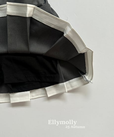 [即納]ELLYMOLLY shushu color skirt