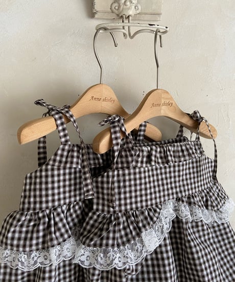 5[予約]anneshirley modern check ops