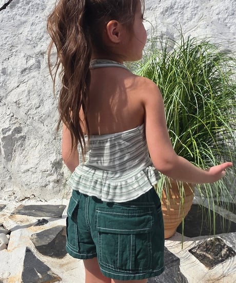 78[予約]ELLYMOLLY flap pocket pants