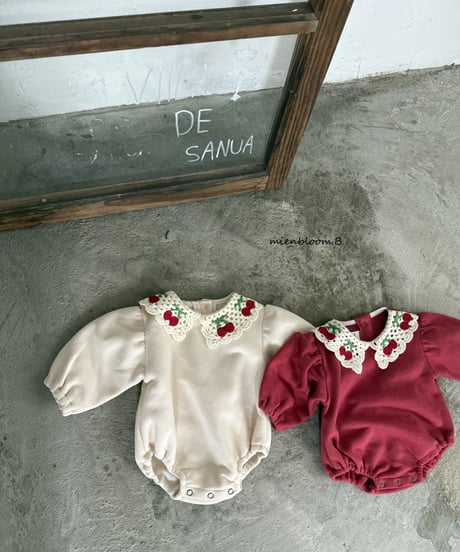 [即納]mienbloom.B cherry collar suit