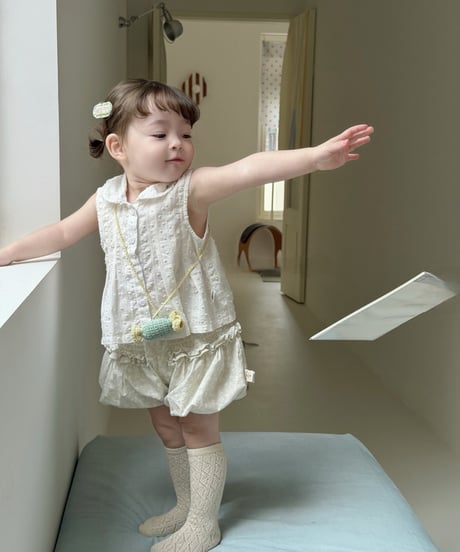 5[予約]mydaughter sweet bloomer set