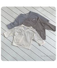 19[予約]nunubiel toktok cardigan