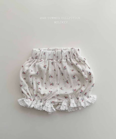 62[予約]melikey bonbon pumpkin pants(flower)