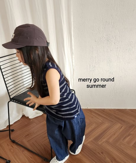 40[予約]merry go round st long tank top