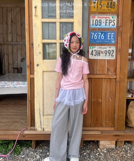 58[予約]matilda&lee lace wide pants