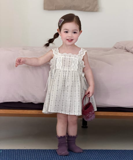 25[予約]mydaughter french lace dress