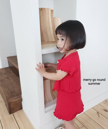 24[予約]merry go round ribbed ops