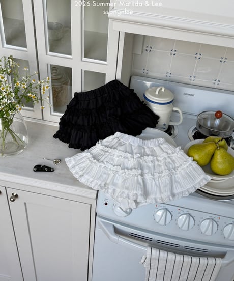 56[予約]matilda&lee pure lace skirt