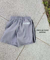 53[予約]merry go round tape bermuda pants