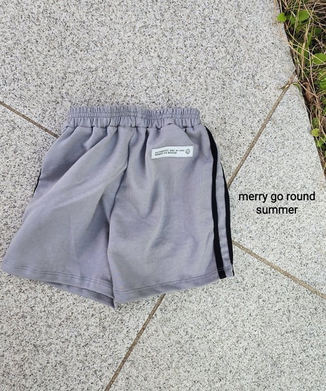 53[予約]merry go round tape bermuda pants
