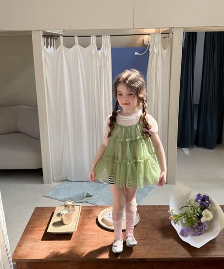 28[予約]aiai joy mesh dress