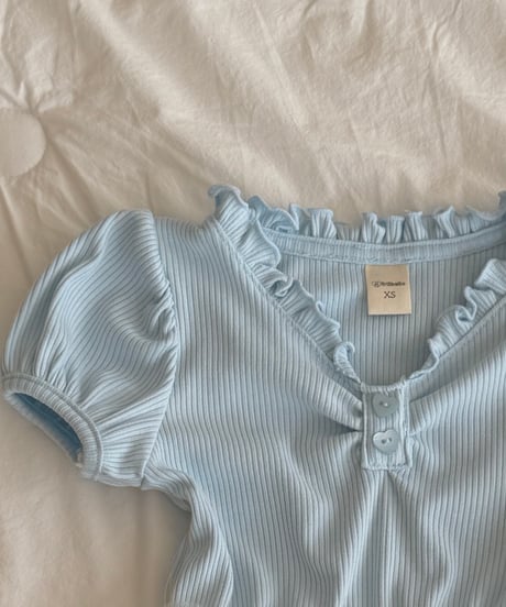 30[予約]ninibello shirred tutu tee
