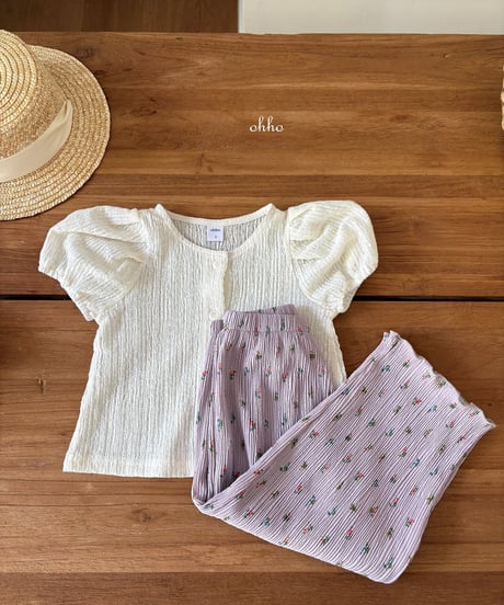 25[予約]ohho mare pleated pants