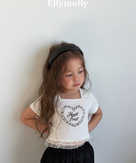 14[予約]ELLYMOLLY powder lace t
