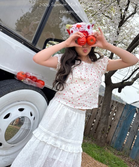 21[予約]matilda&lee rose blouse