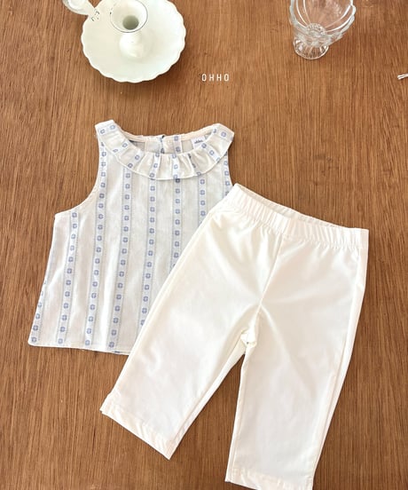 32[予約]ohho sagrak capri pants